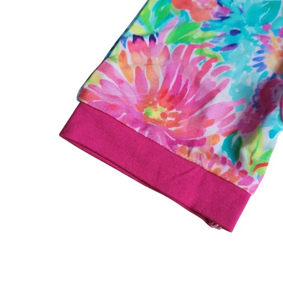 NEW SAS Bamboo Baby Girls Shortie One Piece Floral Lovely Lily Zip Romper 0-3 Mo - Picture 3 of 10